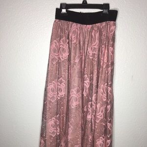 LulaRoe long maxi skirt